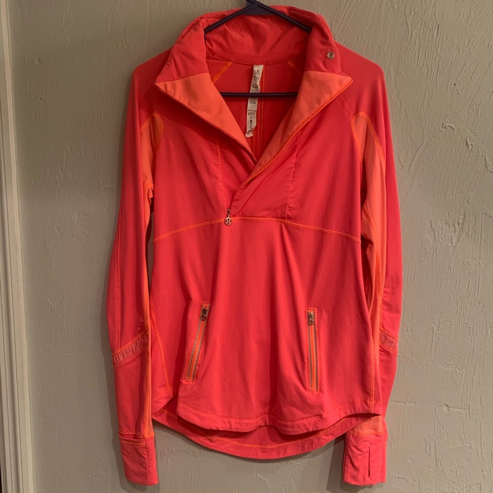 Lululemon half-zip pullover.